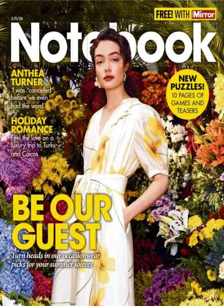 Daily Mirror Notebook – 3 May 2026 Cover