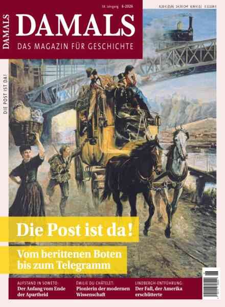 Damals – Juni 2026 Cover