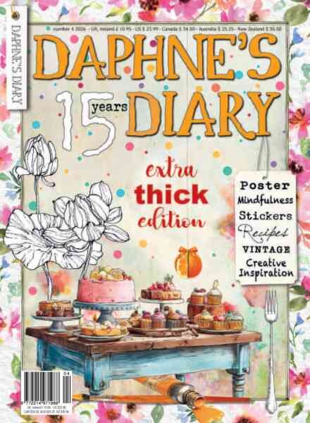 Daphne’s Diary English Edition – May 2026 Cover