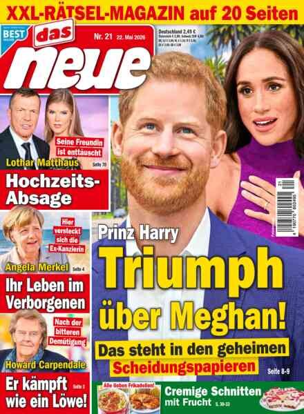 Das Neue – 22 Mai 2026 Cover