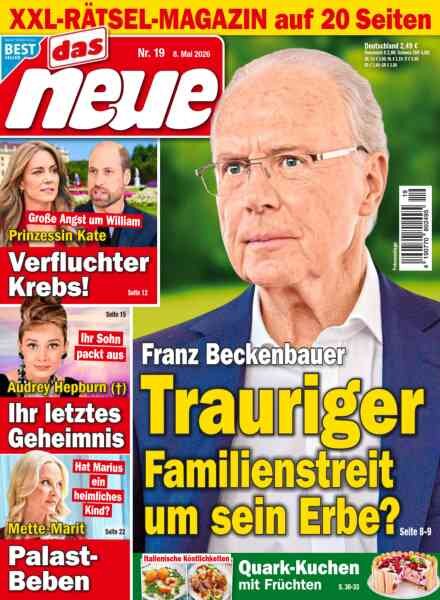 Das Neue – 8 Mai 2026 Cover