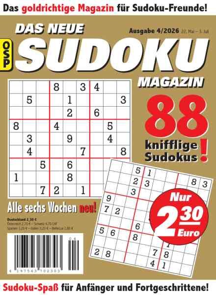 Das Neue Sudoku – Nr 4 2026 Cover