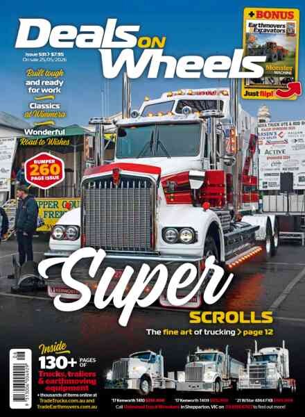 Deals On Wheels Australia – 24 May 2026 Cover