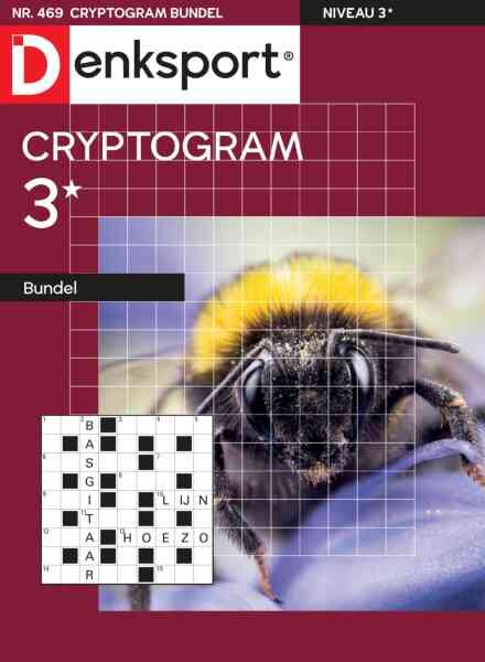 Denksport Cryptogrammen 3 bundel – 13 Mei 2026 Cover