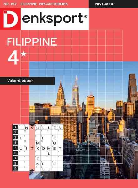 Denksport Filippine 4 Vakantieboek – 29 April 2026 Cover
