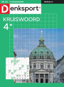 Denksport Kruiswoord 4 – 29 April 2026