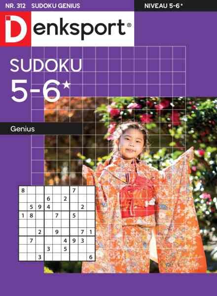 Denksport Sudoku 5-6 genius – 13 Mei 2026 Cover
