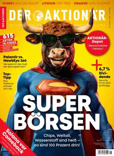 Der Aktionar – 15 Mai 2026 Cover