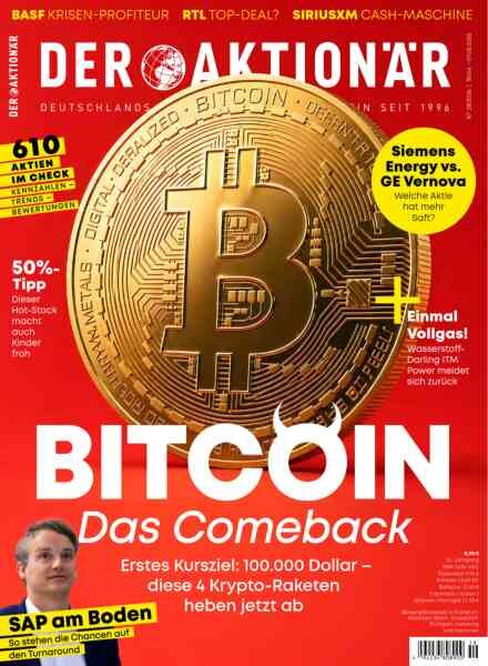 Der Aktionar – 30 April 2026 Cover