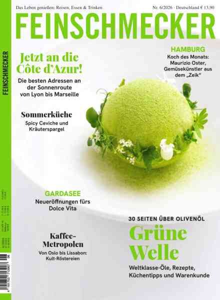 Der Feinschmecker – Juni 2026 Cover