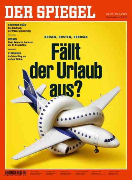 Der Spiegel – 22 Mai 2026 Cover