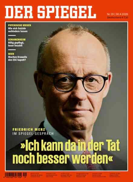 Der Spiegel – 30 April 2026 Cover