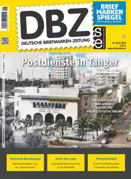Deutsche Briefmarken-Zeitung – 29 April 2026 Cover