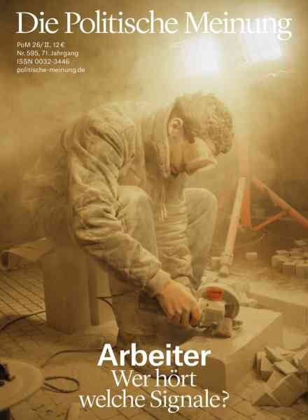 Die Politische Meinung – April 2026 Cover