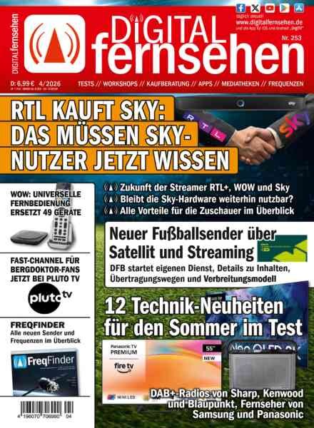 Digital Fernsehen – Ausgabe 4 2026 Cover