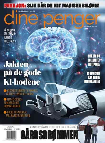 Dine Penger – April 2026 Cover