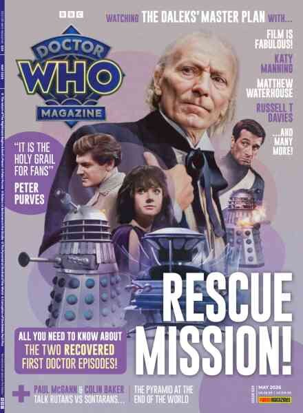 Doctor Who Magazine – May 2026 Cover