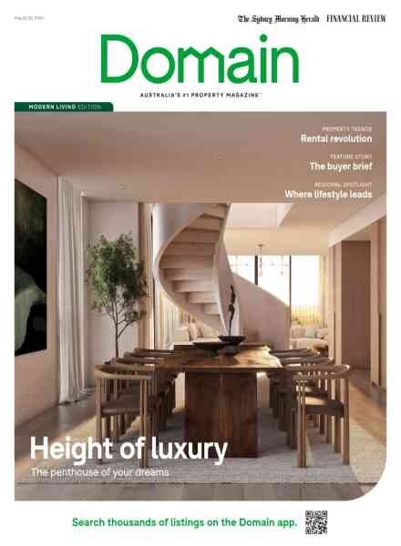 Domain Magazine Australia – 22 May 2026 Cover