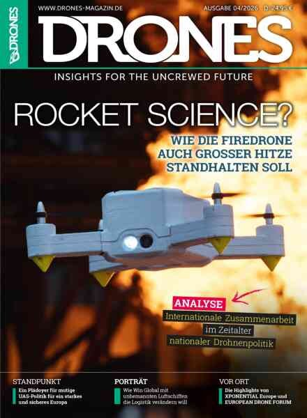 Drones – Mai 2026 Cover