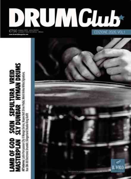 Drum Club Magazine – Maggio 2026 Cover