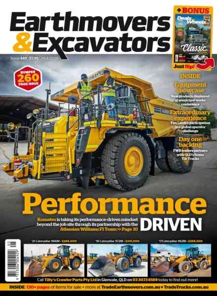Earthmovers & Excavators – April 2026 Cover