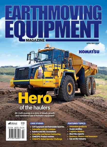 Earthmoving Equipment – April-May 2026 Cover