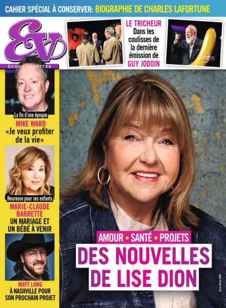 echos Vedettes – 23 Mai 2026 Cover