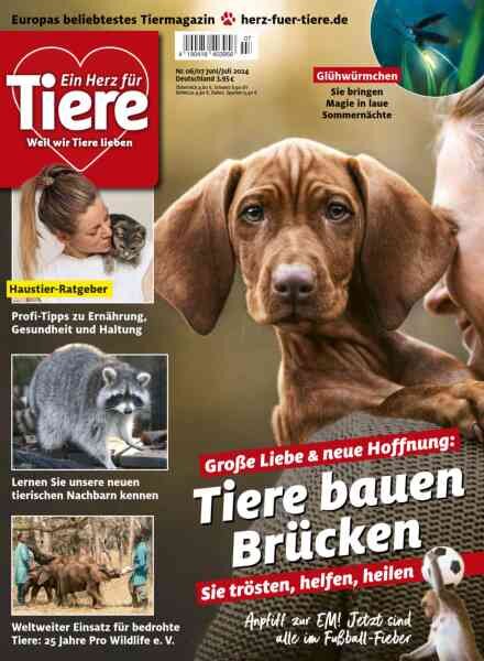 Ein Herz fur Tiere – Juni-Juli 2024 Cover