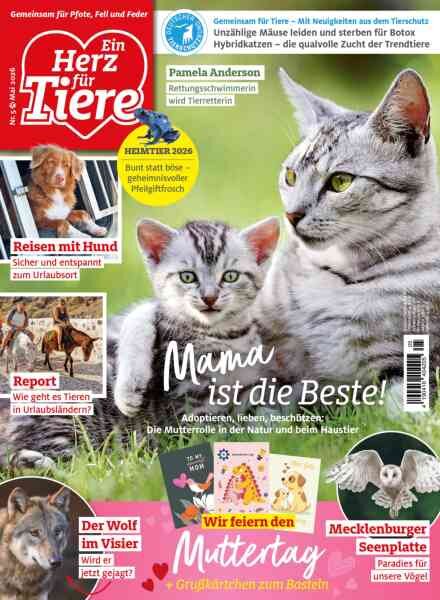 Ein Herz fur Tiere – Mai 2026 Cover