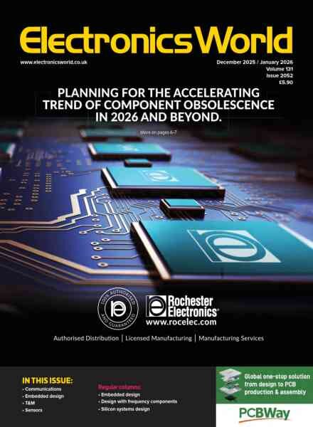 Electronics World – December-January 2026 Cover