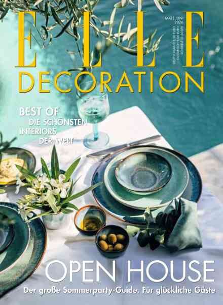 Elle Decoration Germany – Mai-Juni 2026 Cover
