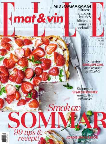 Elle Mat & Vin – Juni 2026 Cover