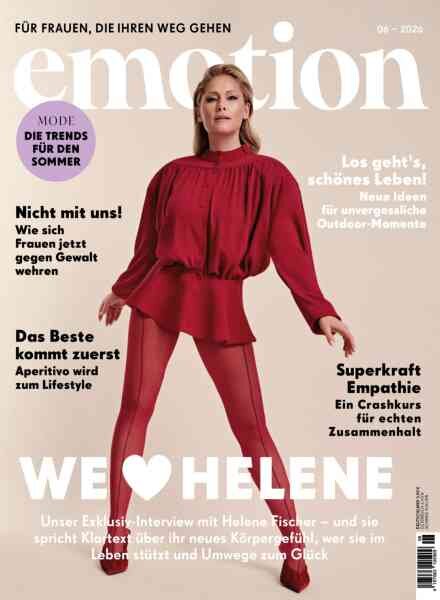 Emotion Germany – Juni 2026 Cover
