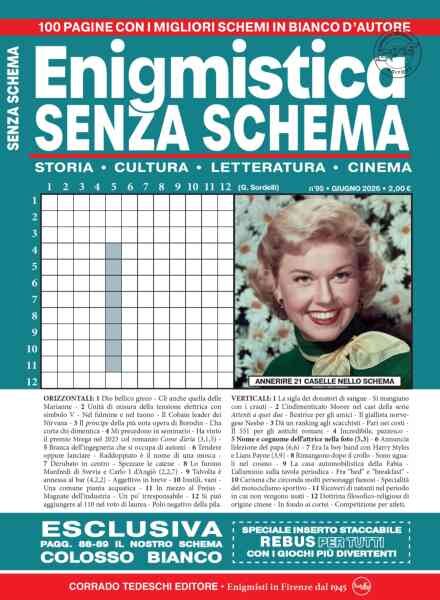 Enigmistica Senza Schema – Giugno 2026 Cover