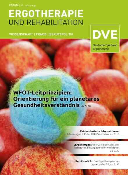 Ergotherapie und Rehabilition – Mai 2026 Cover