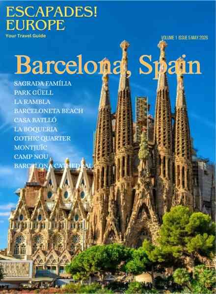 Escapades! Europe Magazine – May 2026 Cover