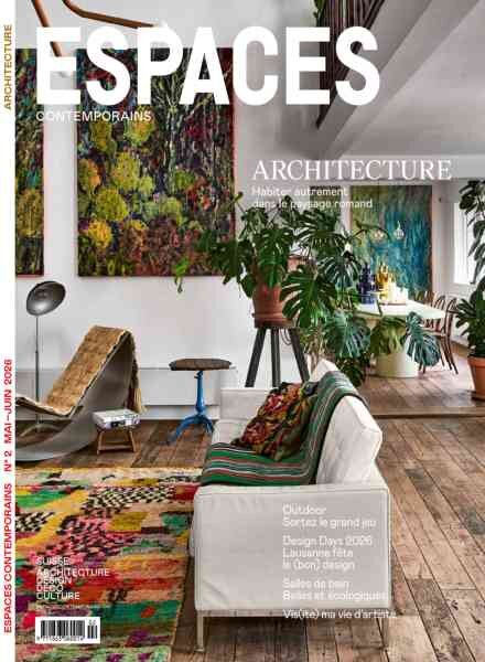 Espaces Contemporains – Mai-Juin 2026 Cover