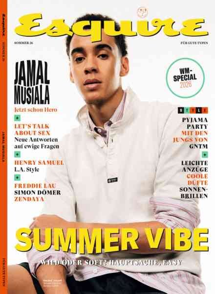Esquire Germany – Sommer 2026 Cover