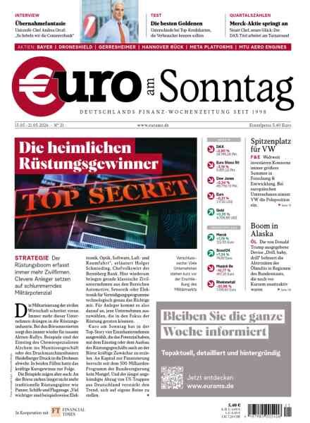 Euro am Sonntag – 15 Mai 2026 Cover