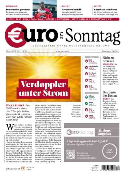 Euro am Sonntag – 30 April 2026 Cover