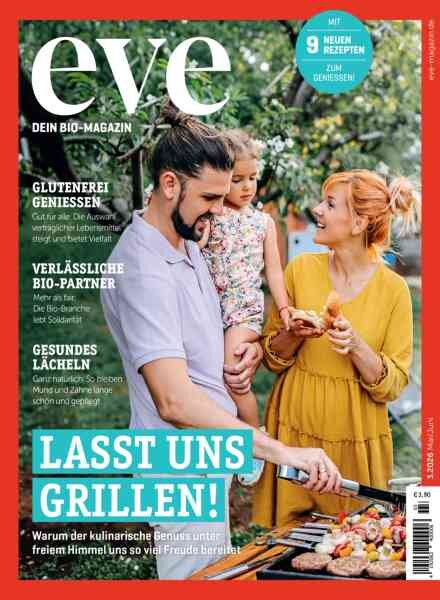 Eve Magazin – Mai-Juni 2026 Cover