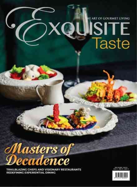 Exquisite Taste – Volume 50 2026 Cover