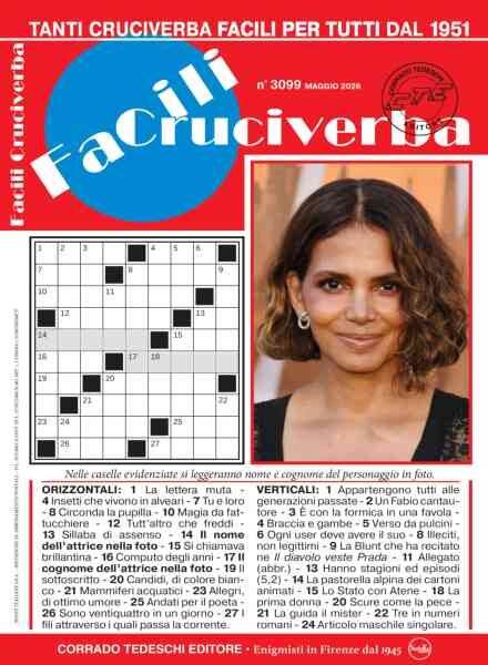 Facili Cruciverba – Maagio 2026 Cover