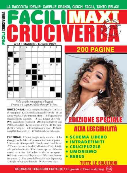 Facili Cruciverba – Maggio-Luglio 2026 Cover