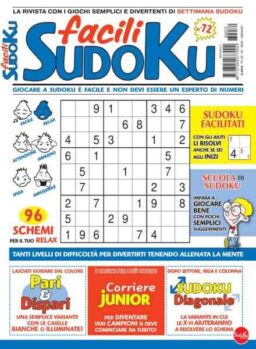 Facili Sudoku – Maggio 2026