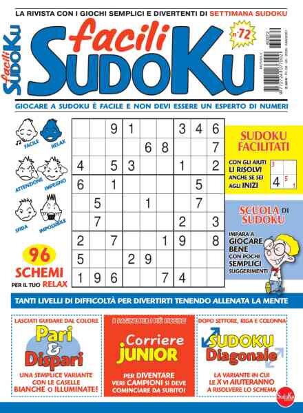 Facili Sudoku – Maggio 2026 Cover