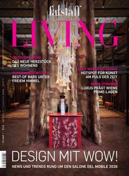 Falstaff Living – Mai 2026 Cover