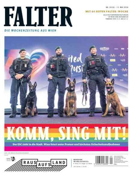 Falter Magazin – 13 Mai 2026 Cover