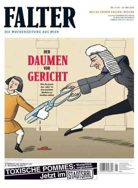 Falter Magazin – 20 Mai 2026 Cover