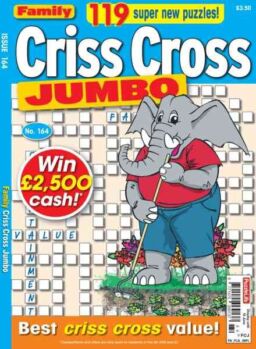 Family Criss Cross Jumbo – May 2026
